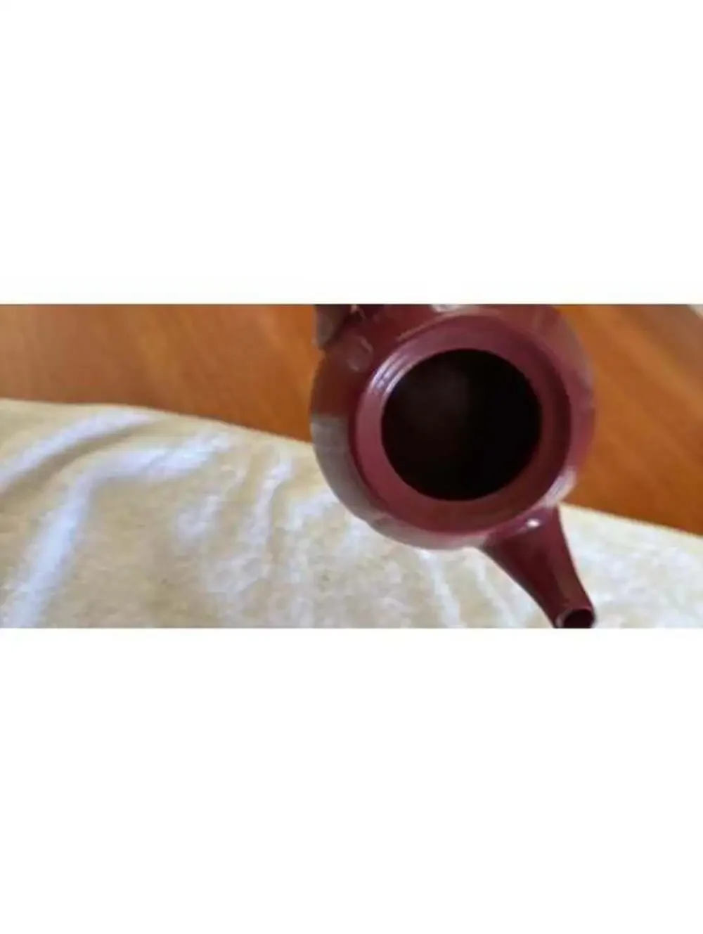 5” Red Teapot